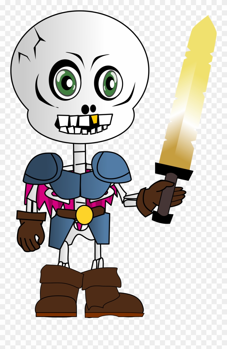 Gothic Skeleton Cliparts - 3 Skeleton Clip Art - Png Download