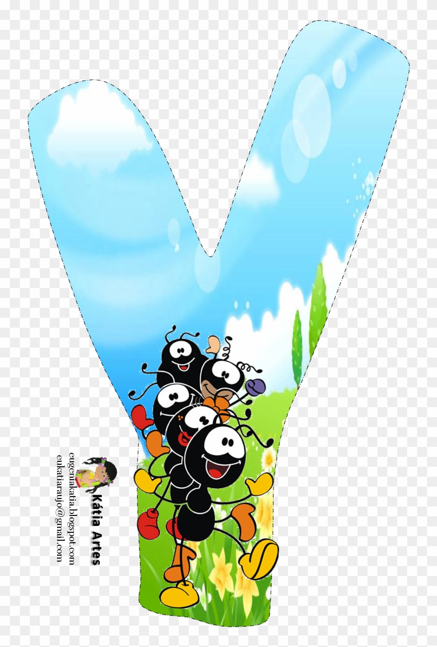 Houses Clipart Ants - Alfabeto Con Hormigas - Png Download