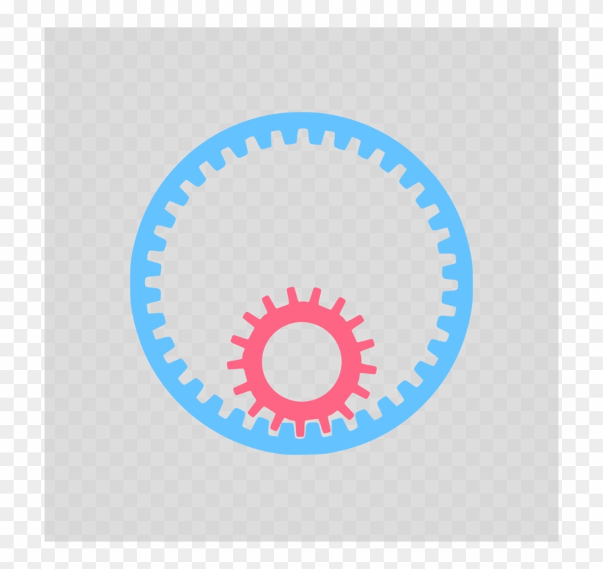 Epicyclic Gearing Differential Gear Train Starter Ring - Inner Gear Clip Art - Png Download