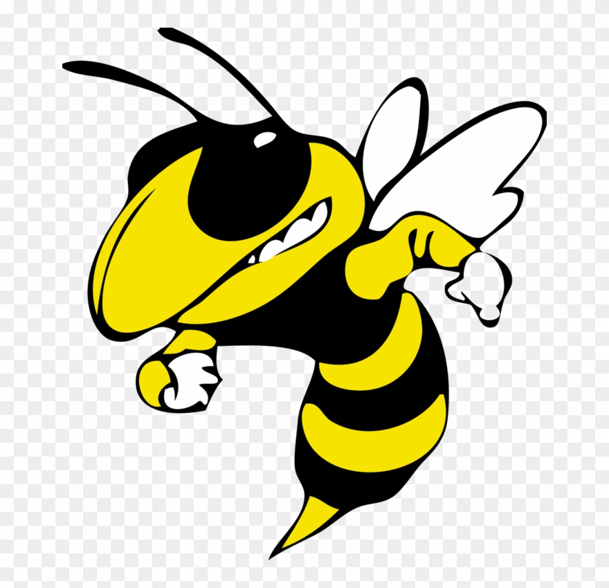 Bumble Bee Clip Art - Roanoke Rapids Yellow Jackets - Png Download