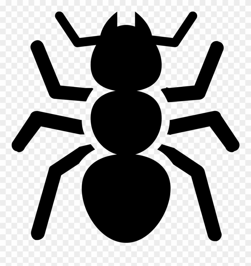 Vector Ant Banner Stock - Ant Icon Clipart