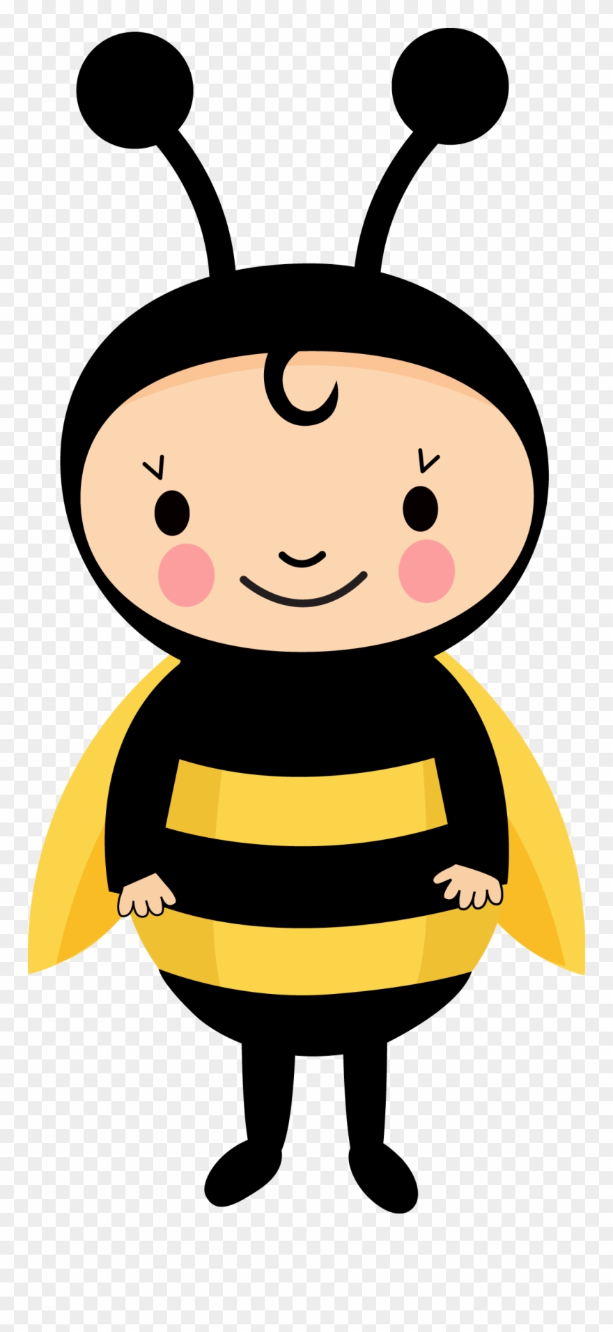Minus Bee Party, Crochet Baby Costumes, Cute Bee, Bee - Abelhinha Menino Clipart