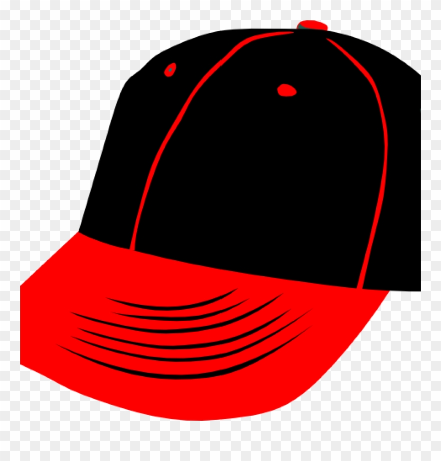 Hat Cliparts Red Black Hat Clip Art At Clker Vector - Clip Art - Png Download
