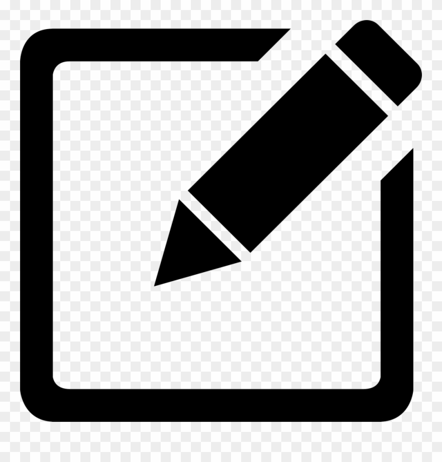 Survey Images Free Clip Art - Write Icon Png Transparent Png