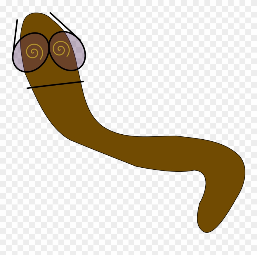 Insects Clipart Worm - Roundworm Clip Art - Png Download