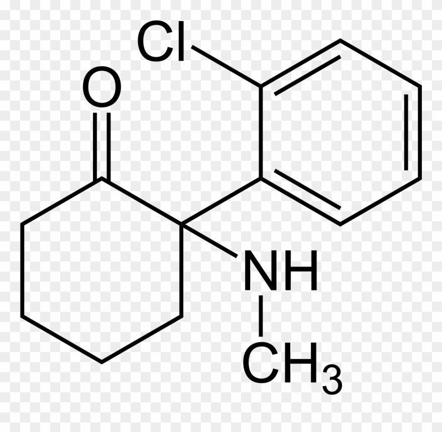 What Is Ketamine - 1 3 Diphenyl 2 Propanone Clipart