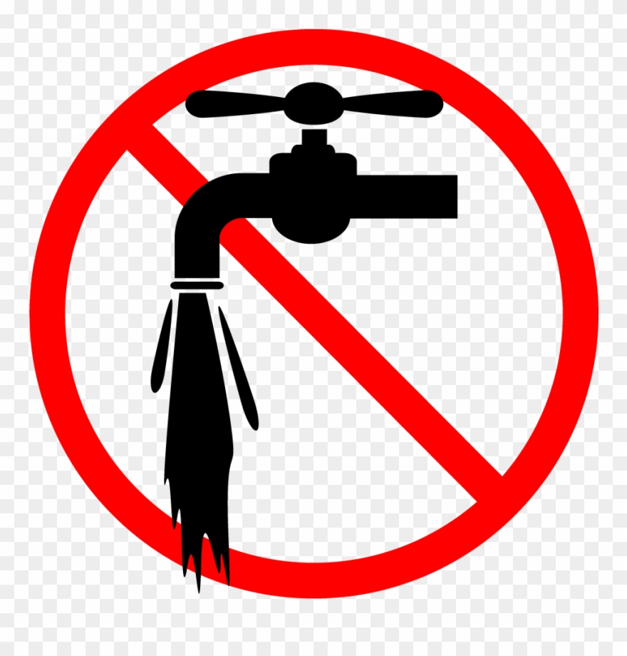 Stop Water Retention - No Parking Sign No Background Clipart