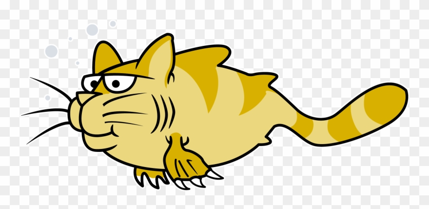 Clip Art Transparent Library National Day June Real - Cartoon Catfish Drawing - Png Download