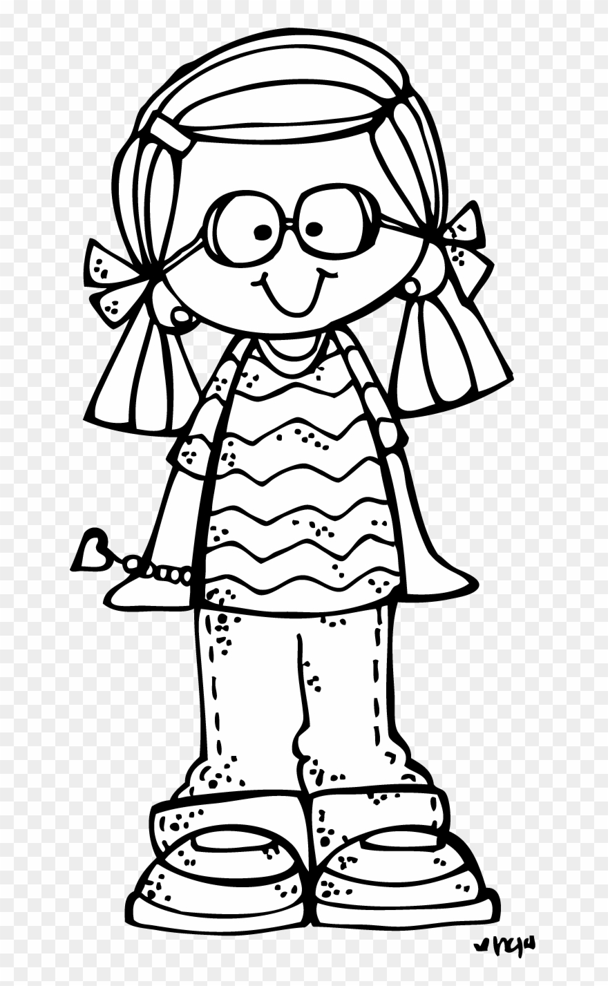 Melonheadz Illustrating Meet Lucy Doris Official Debut - Melonheadz Clipart Girl - Png Download