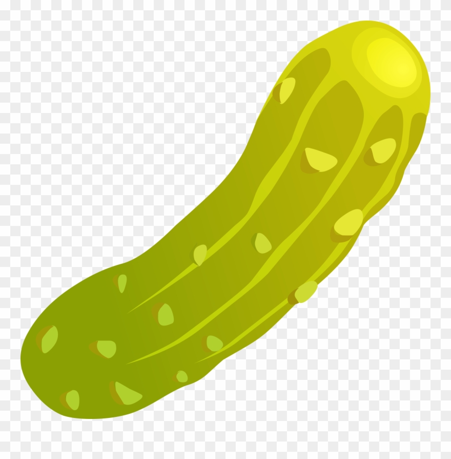 Cucumber Clip Art - Pickle Clipart - Png Download