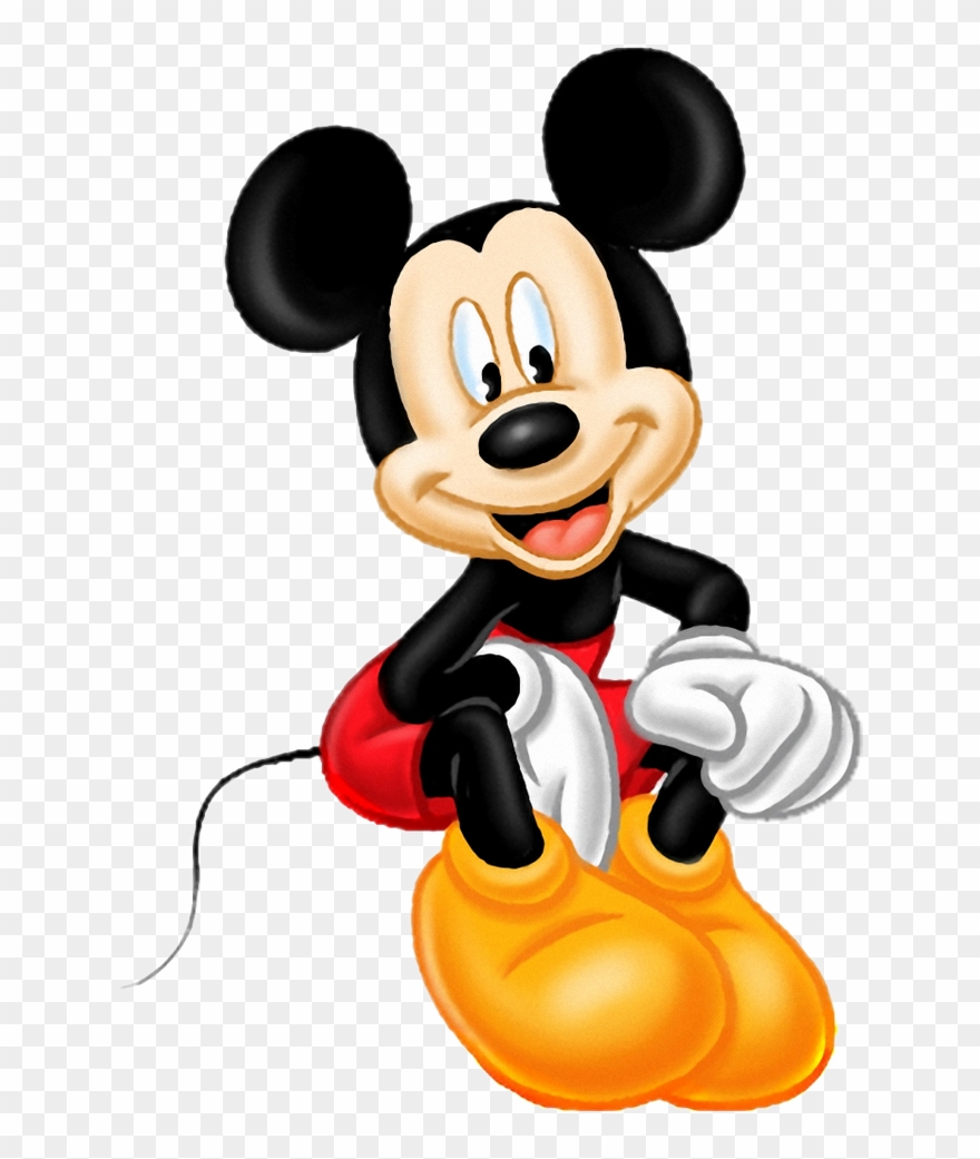 Minnie E Mickey - Mickey Mouse Sitting Clipart
