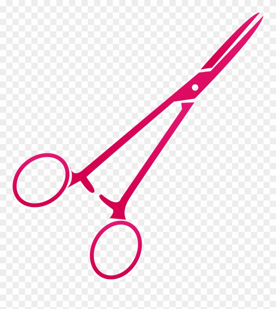 Svg Free Apron Drawing Surgical - Tijeras De Cirugia Dibujo Clipart