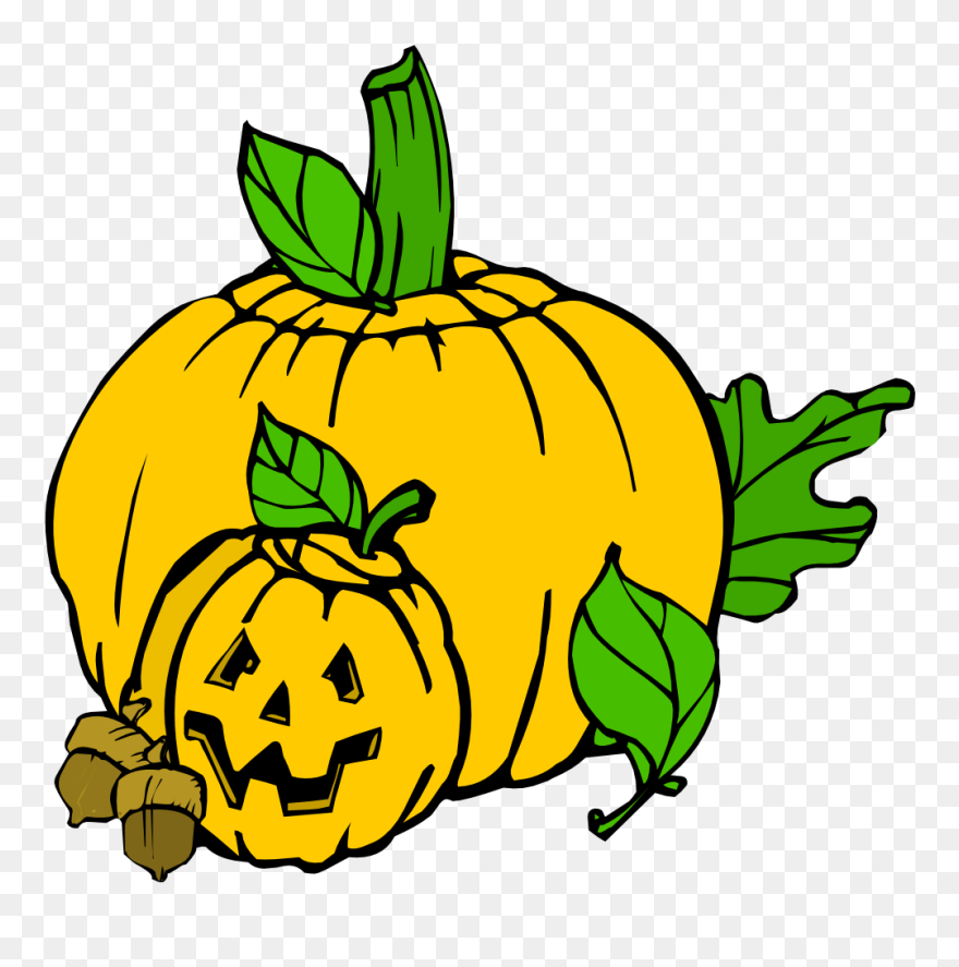 Clip Arts Related To - Halloween Pumpkin Clip Art Black And White - Png Download