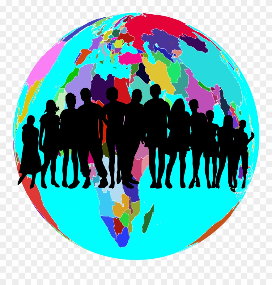 Clipart - - World Human - Png Download