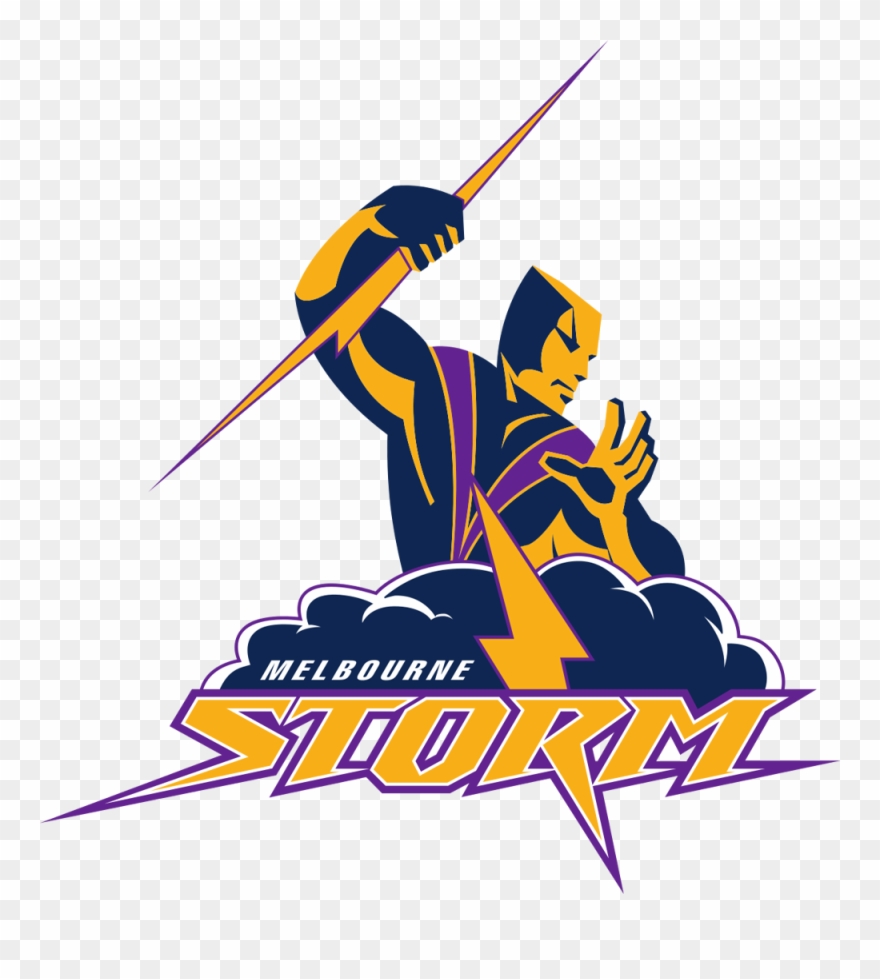 Free Storm Mascot Cliparts, Download Free Clip Art, - Melbourne Storm Logo - Png Download