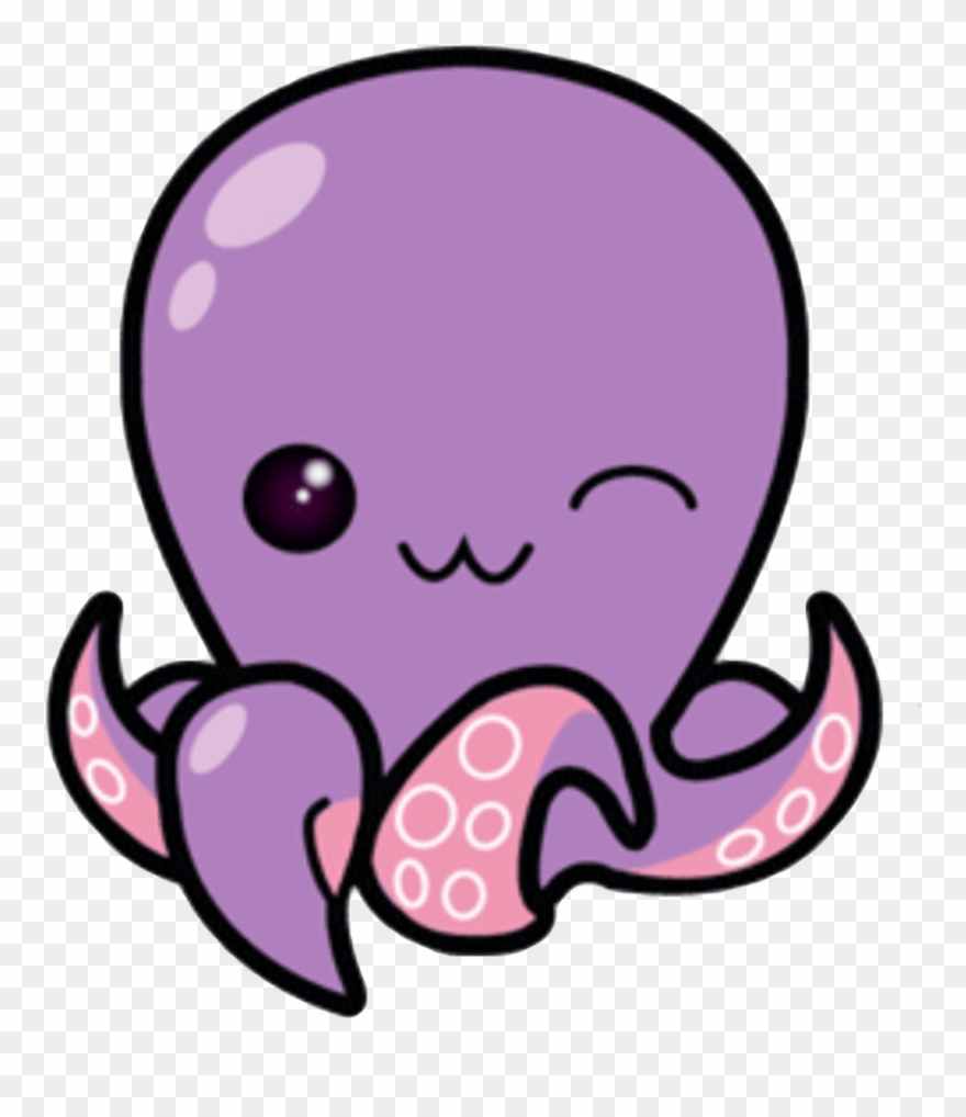 Reportar Abuso - Octopus Kawaii Clipart