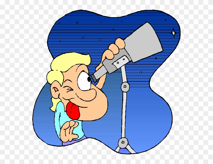I'm Relatively New To Astronomy, Have Been Involved - Telescope Fun Clipart