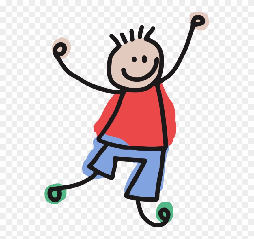 Drawing Child Swing Silhouette Cartoon - Clip Art - Png Download