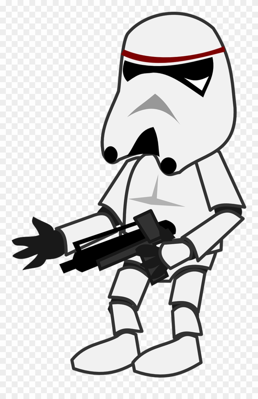 Cool Star Wars Clipart - Clipart Comic Character - Png Download