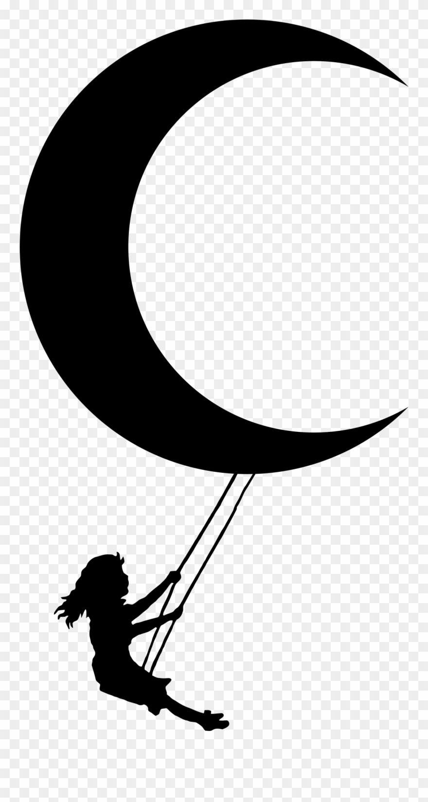 Big Image - Dibujos De Media Luna Clipart