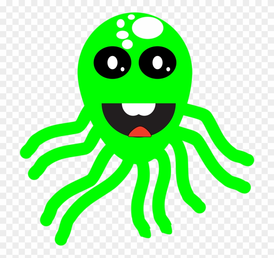 Giant Pacific Octopus Computer Icons Emoticon Squid - Clip Art - Png Download