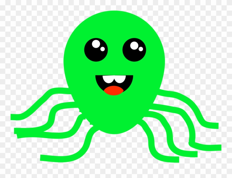 Octopus Cephalopod Squid Cartoon Taningia Danae - Cephalopod Clipart