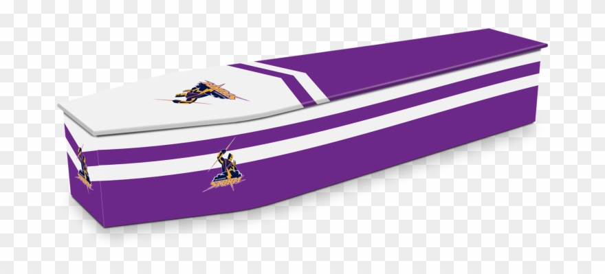 Clip Art Stock Melbourne Storm Custom Design - St George Illawarra Coffin - Png Download