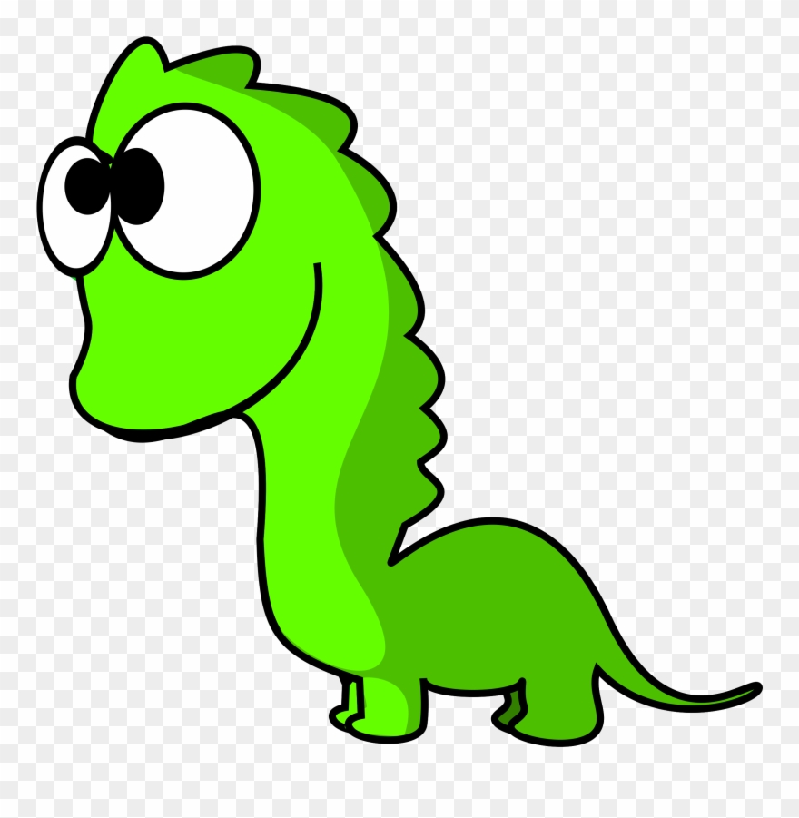 Big Image - Cartoon Dinosaur No Background Clipart