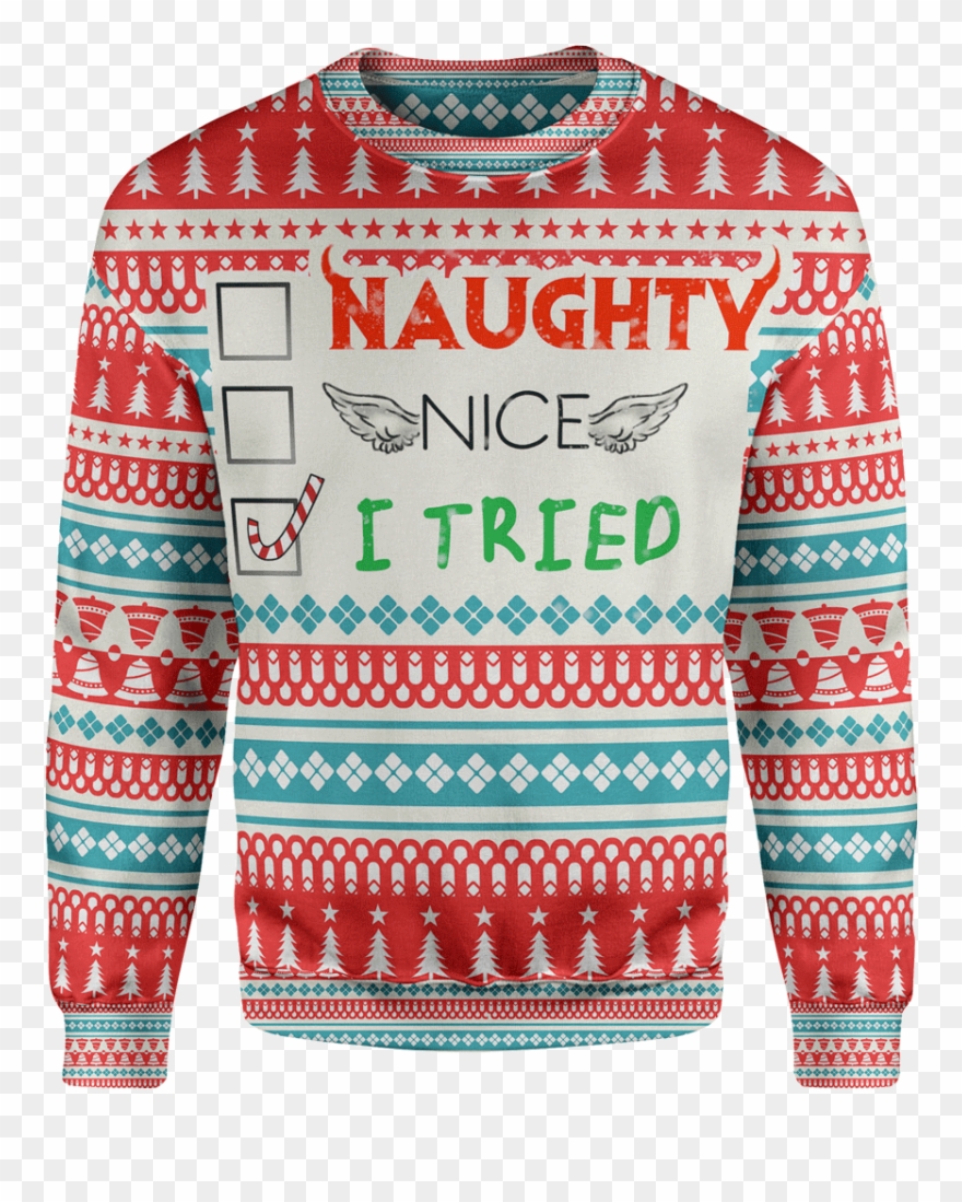 Christmas Christmas Uglyweater Clipart Free Clipartugly - Sweater Clipart Tacky Christmas Sweater - Png Download