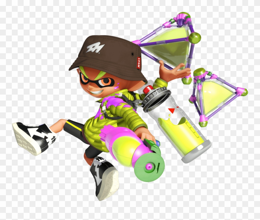 Clip Art Stock Amiibo For Nintendo Switch - Splatoon 2 Inkling Boy - Png Download