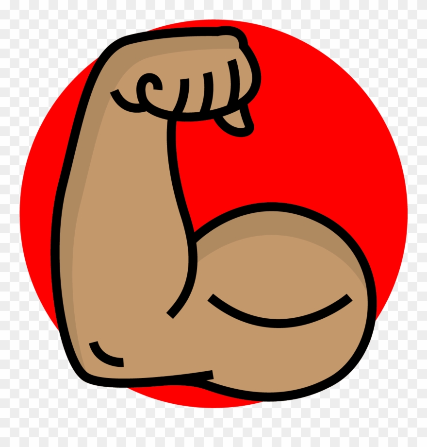Arm Muscle Art Sturdy Freeuse Library - Sturdy Clipart - Png Download