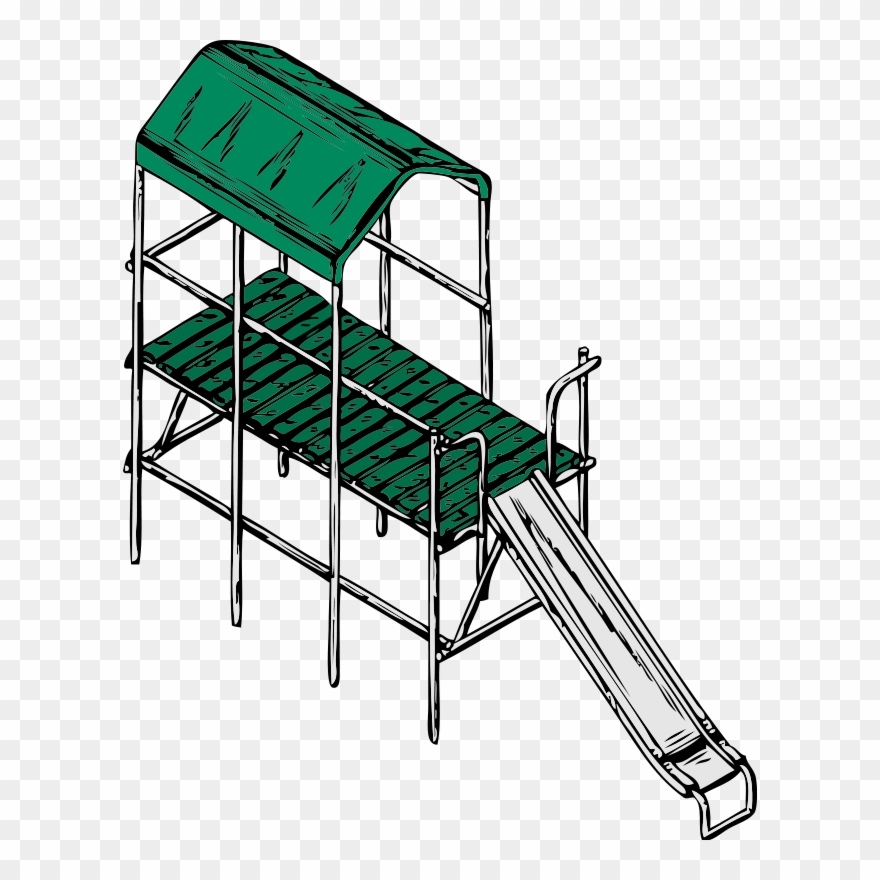 Swing Set Clip Art Download - Playground Clip Art - Png Download