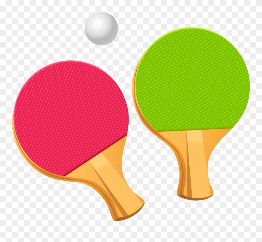 Cliparts Table Tennis - Table Tennis Ball Clipart - Png Download