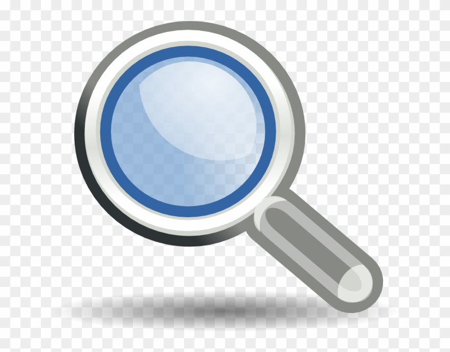Magnifying-glass Icons, Free Icons In Rrze, - Magnifying Glass Search Clipart - Png Download