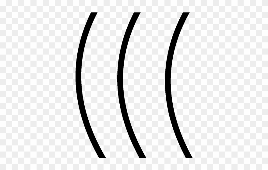 Sound Wave Clipart Clip Art - Line Art - Png Download