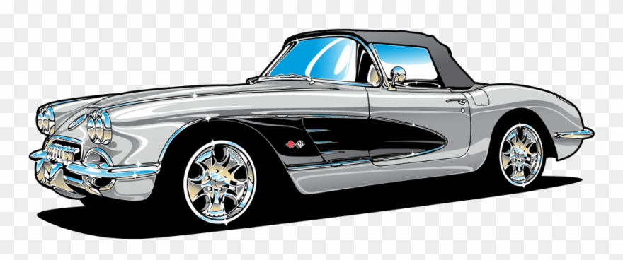 Chevrolet Impala Clipart Firebird - Chevrolet Corvette - Png Download
