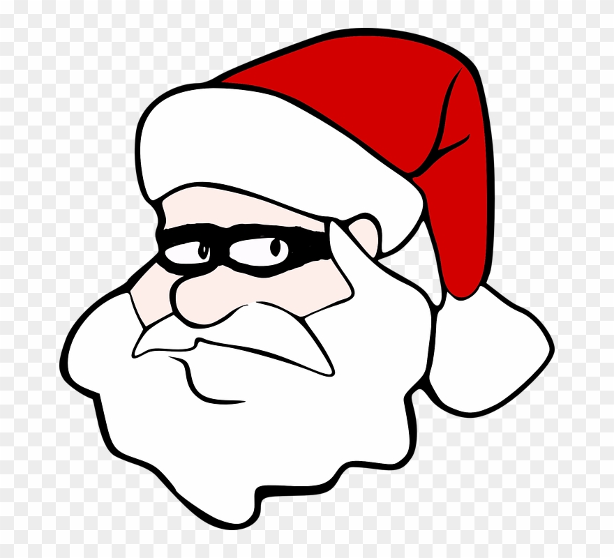 From Your Secret Santa Images Pictures - Custom Santa Clause Throw Blanket Clipart