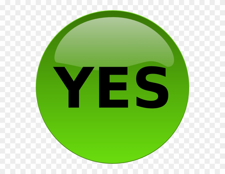 Clipart Transparent Stock Button Clip Art At Clker - Yes Button Icon Png