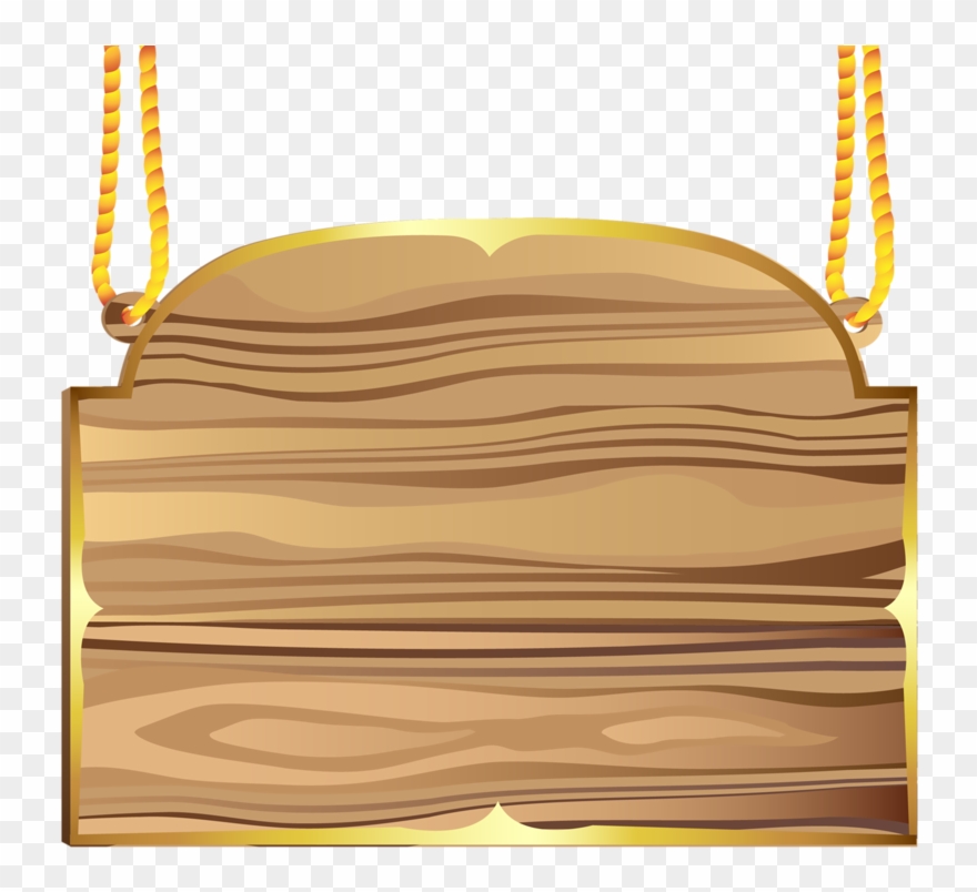 Download Placa Fazendinha Png Clipart Clip Art Yellow - Stickers Wood Frame Png Transparent Png