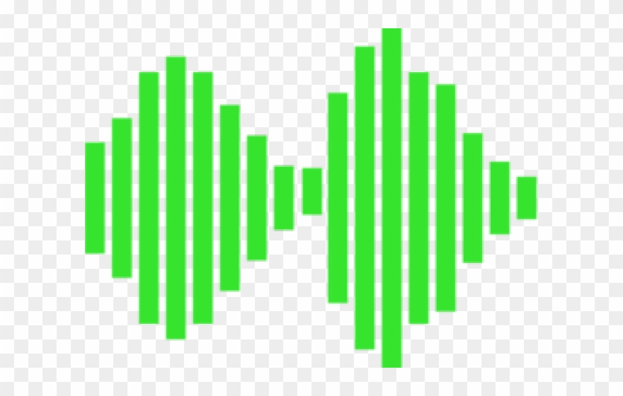 Green Sound Wave Png Clipart