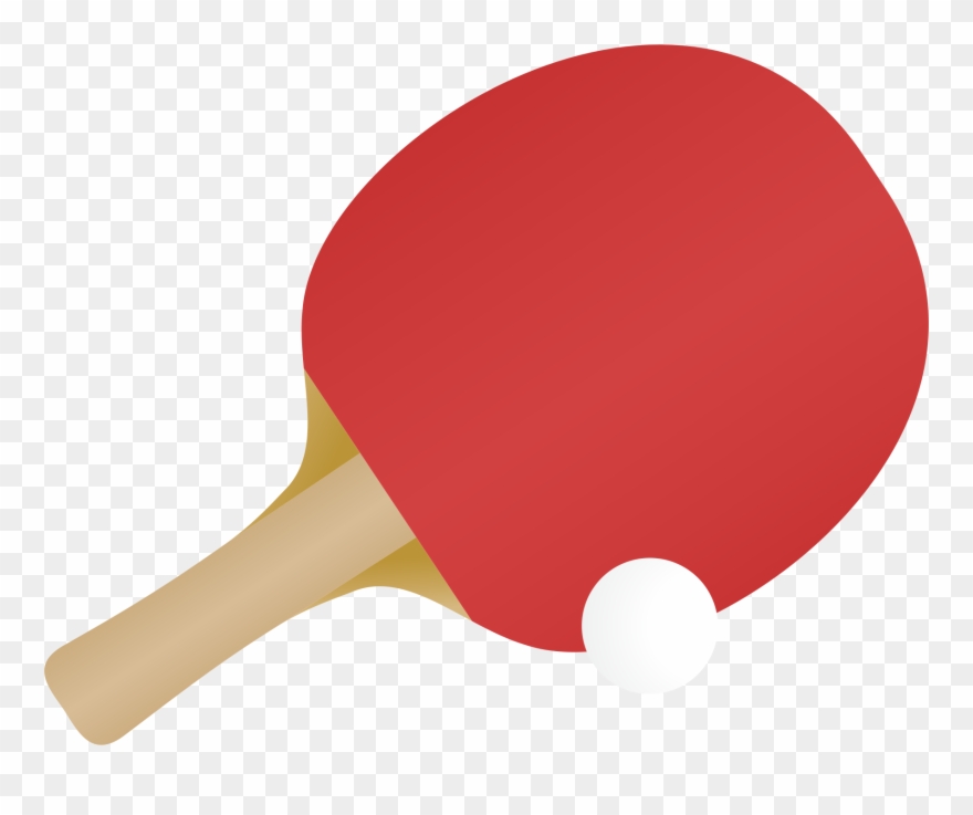 Logo Clipart Table Tennis - Masa Tenisi Raket Png Transparent Png