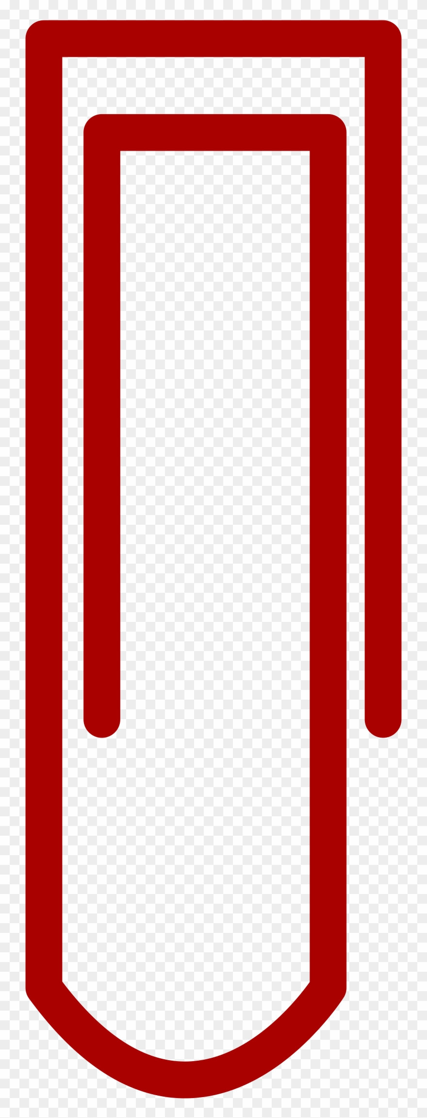 Big Image - Paper Clip - Png Download