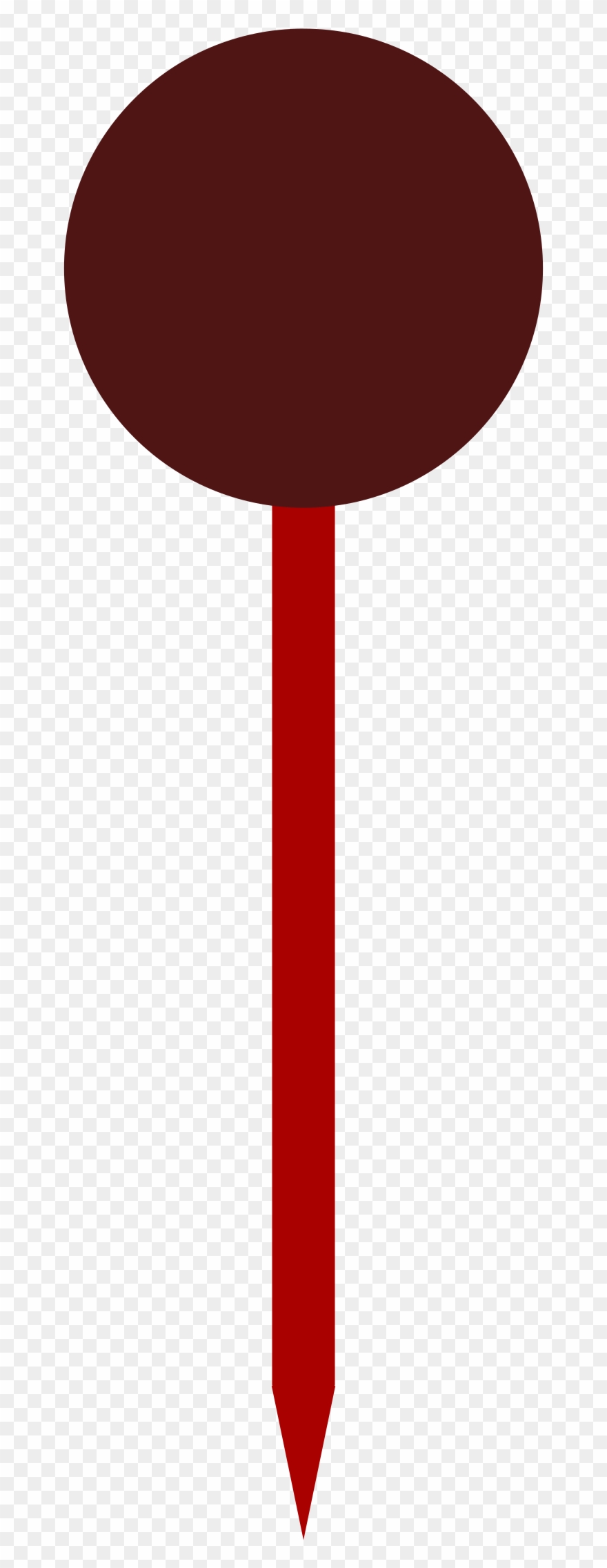 Clip Art Details - Big Paper Pin - Png Download