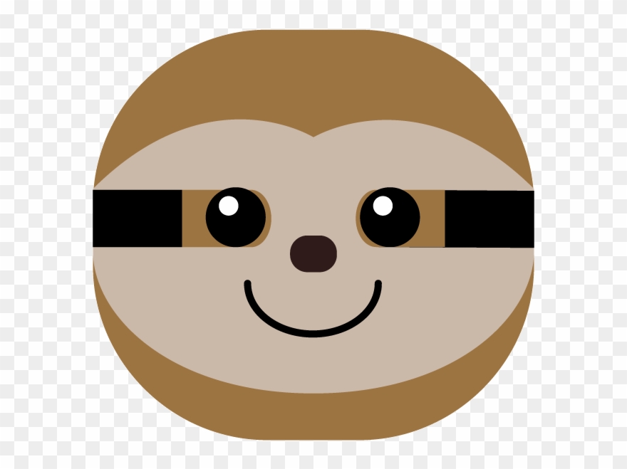 A Three Toed Sloth Can Turn Its Head 270 Degrees - Science Clipart