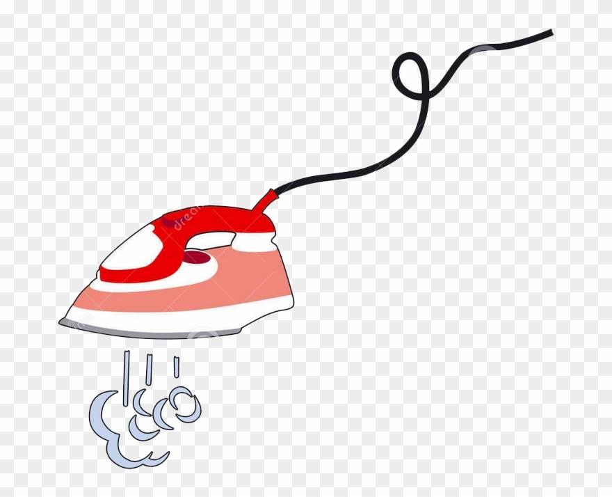 Clipart Freeuse Stock Clothes Clip Cartoon - Dessin Fer A Repasser - Png Download