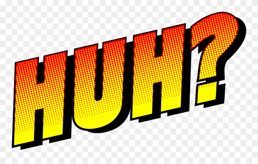 Logo Comics Brand Sound Effect - Comic Huh Png Clipart