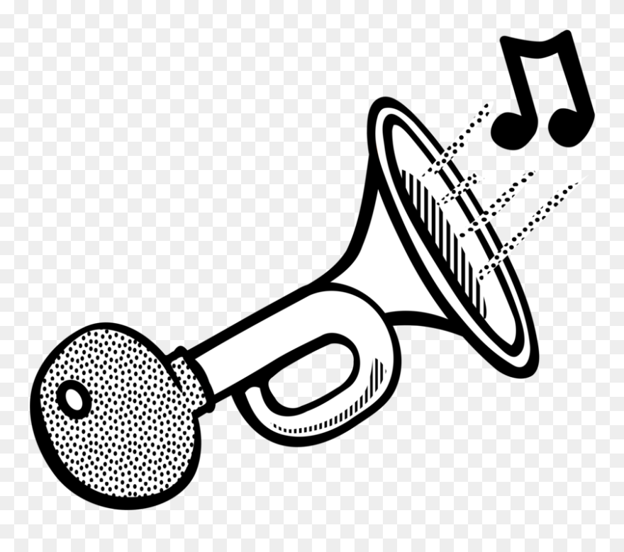 Vector Free Stock Air Horn Clipart - Horn Clip Art - Png Download