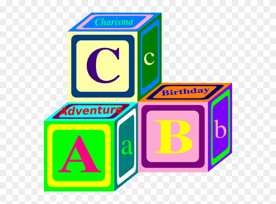Abc Blocks Clipart - Clip Art - Png Download
