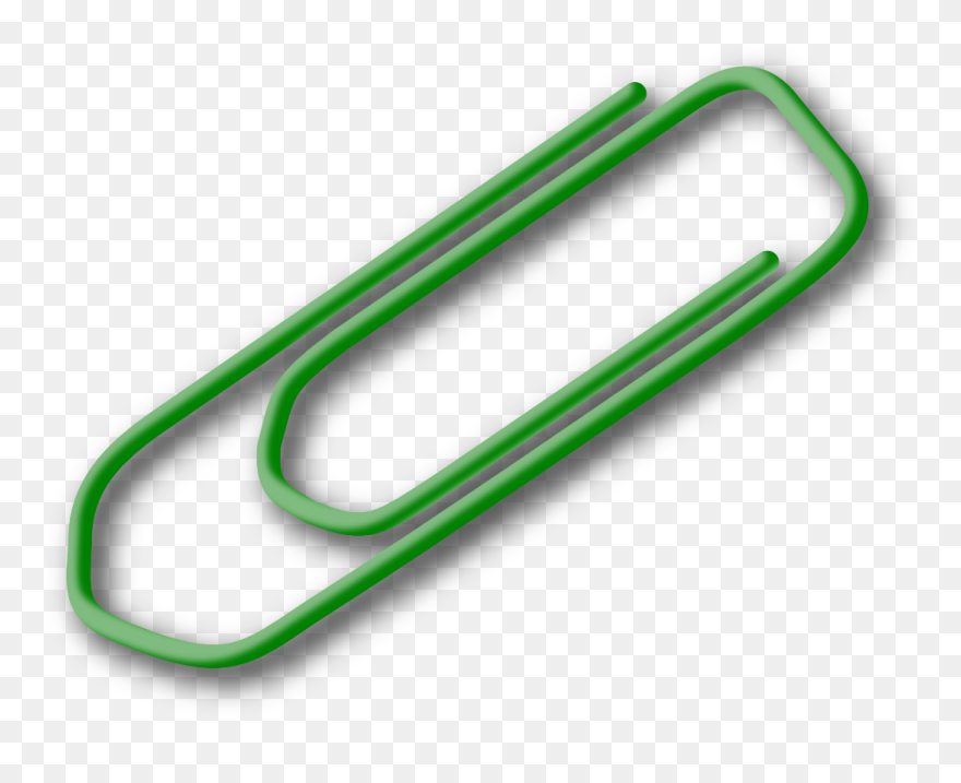Paper Clip Stationery Office Supplies Pin - Clipart Clip - Png Download