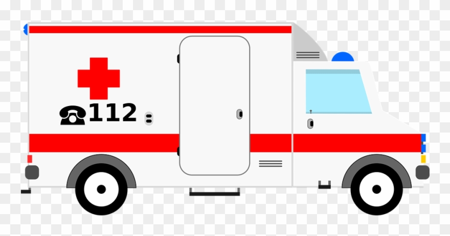 Clip Art Black And White Download Ambulance Clipart - Ambulans Png Transparent Png